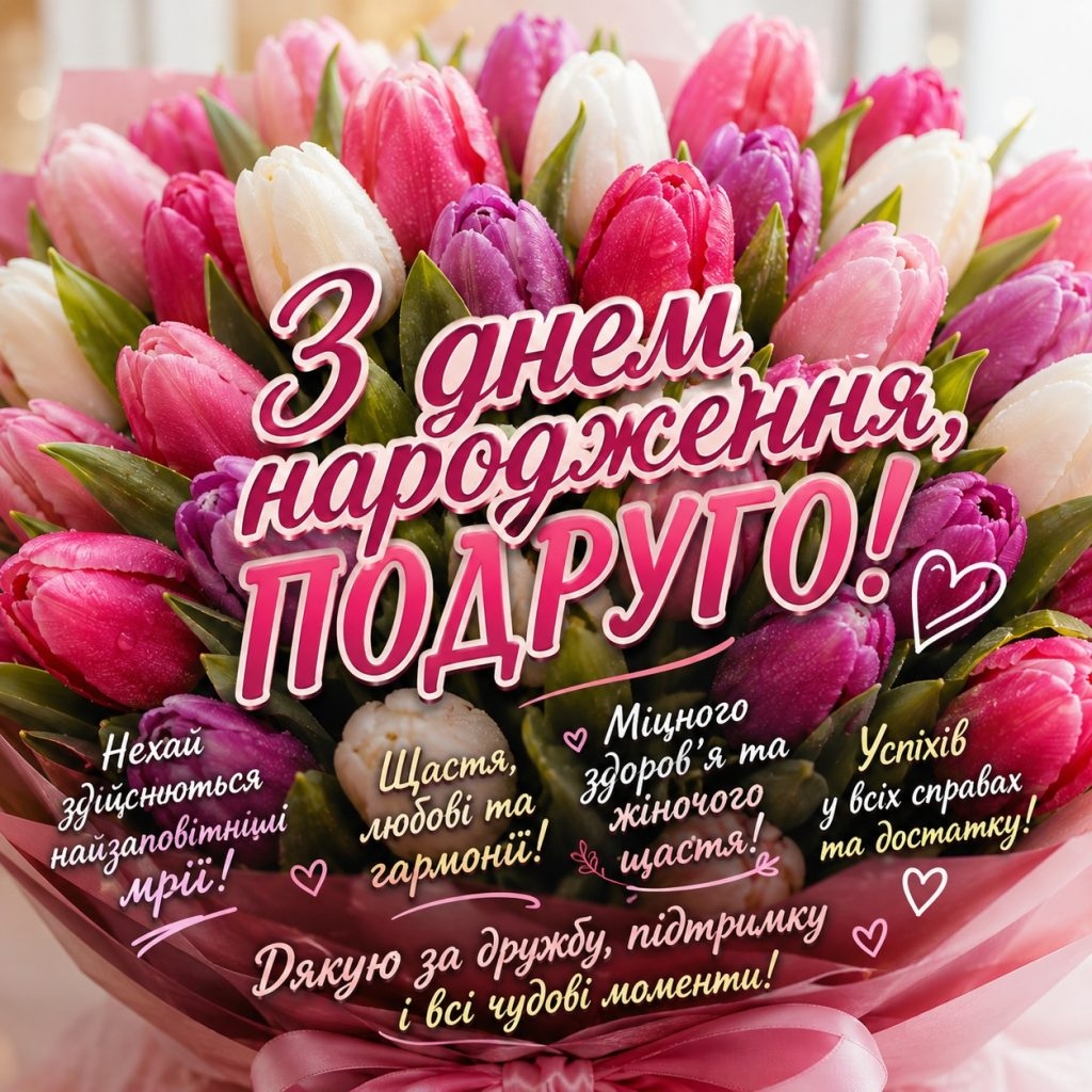 Душевні та щирі привітання для однокласниці