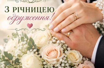 Короткі привітання з річницею весілля: влучні, щирі та лаконічні побажання для будь-якої нагоди