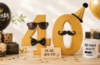Прикольні привітання з 40 річчям чоловікові: велика добірка гумористичних, пацанських та влучних побажань