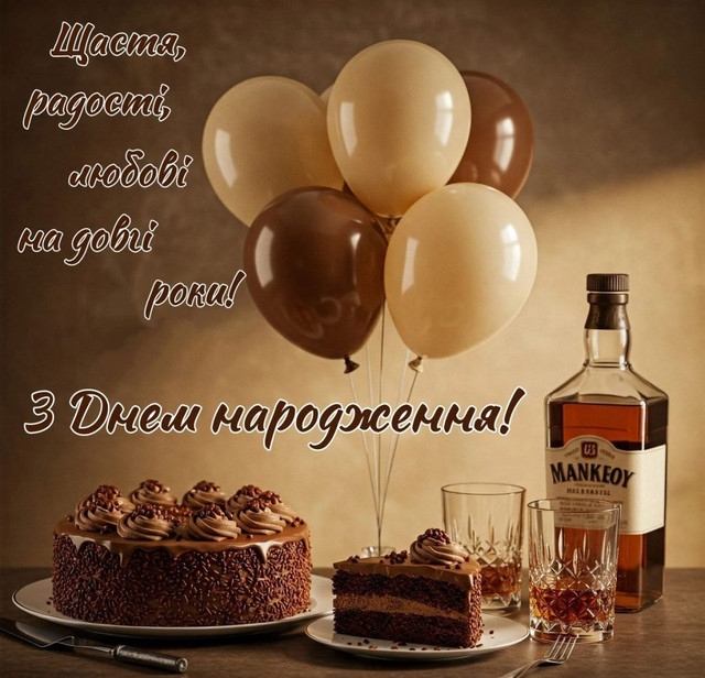 привітання з Днем народження