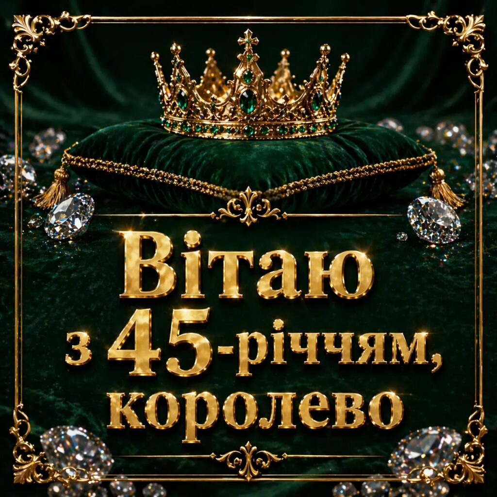 Прикольні привітання з 45 річчям жінці