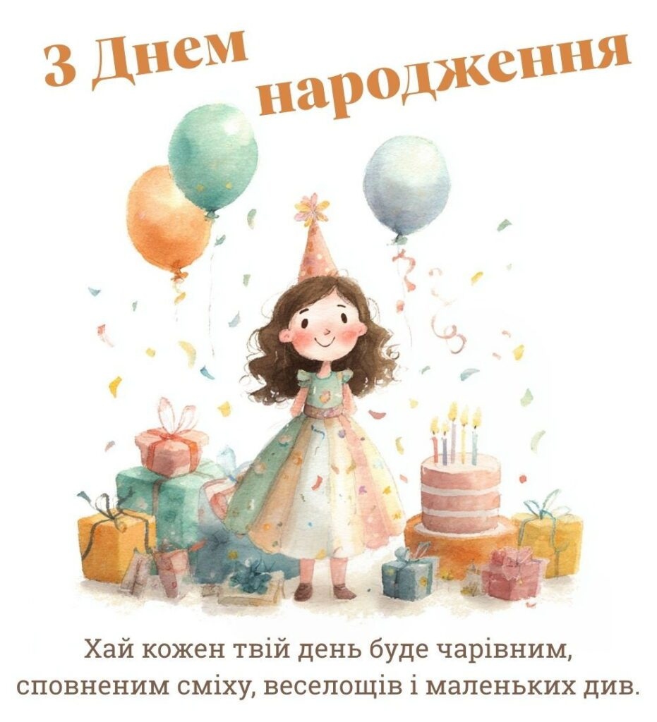 З Днем народження принцеса