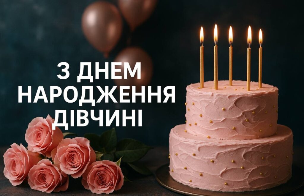 Привітання з 18 річчям дівчині