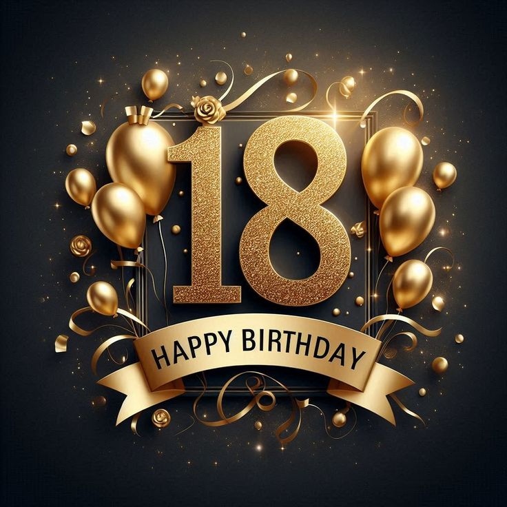 Привітання з 18-річчям хлопцю