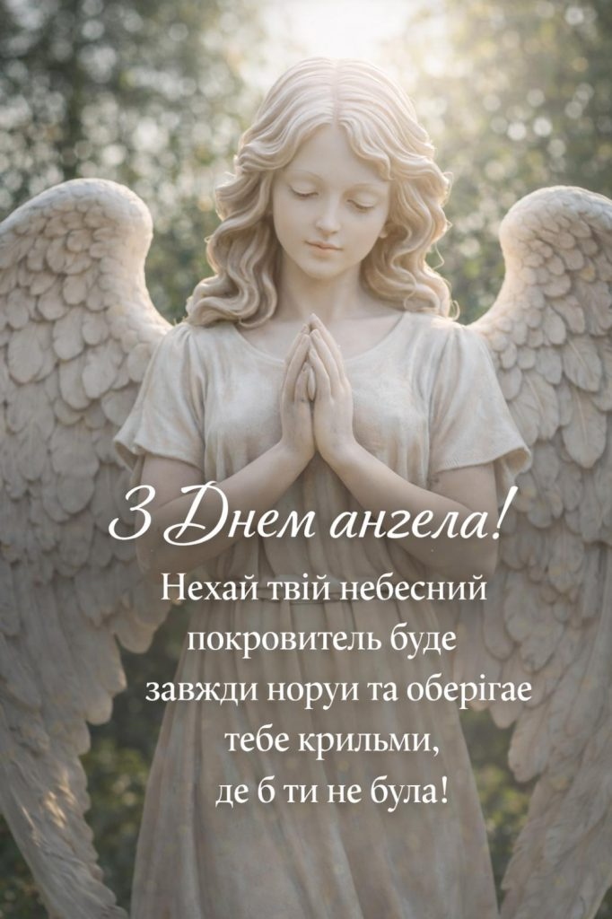 Привітання з днем ангела своїми словами