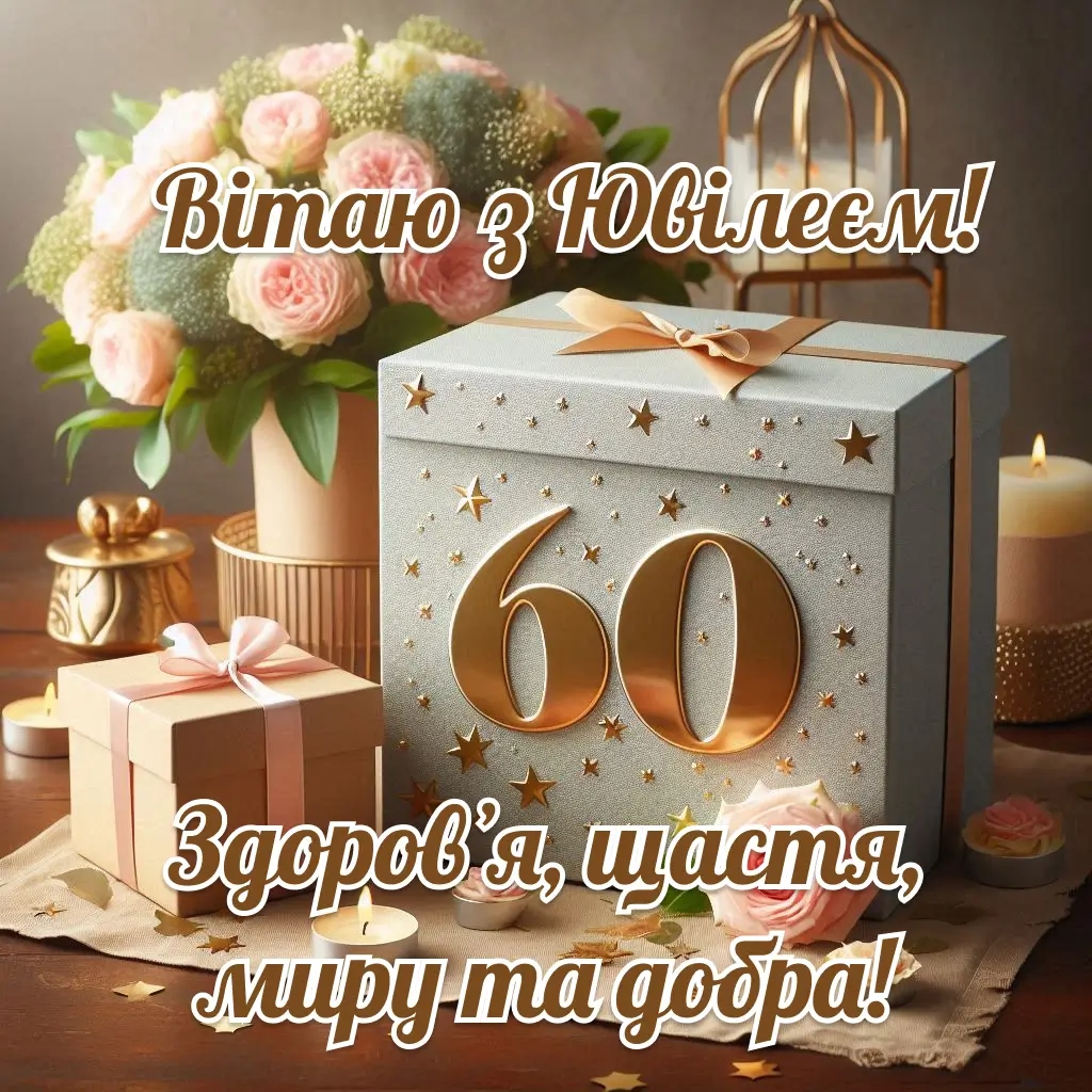 Поетичні вітання до 60-річчя