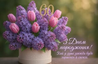 Привітання з 60 річчям своїми словами: велика добірка щирих, мудрих та урочистих побажань